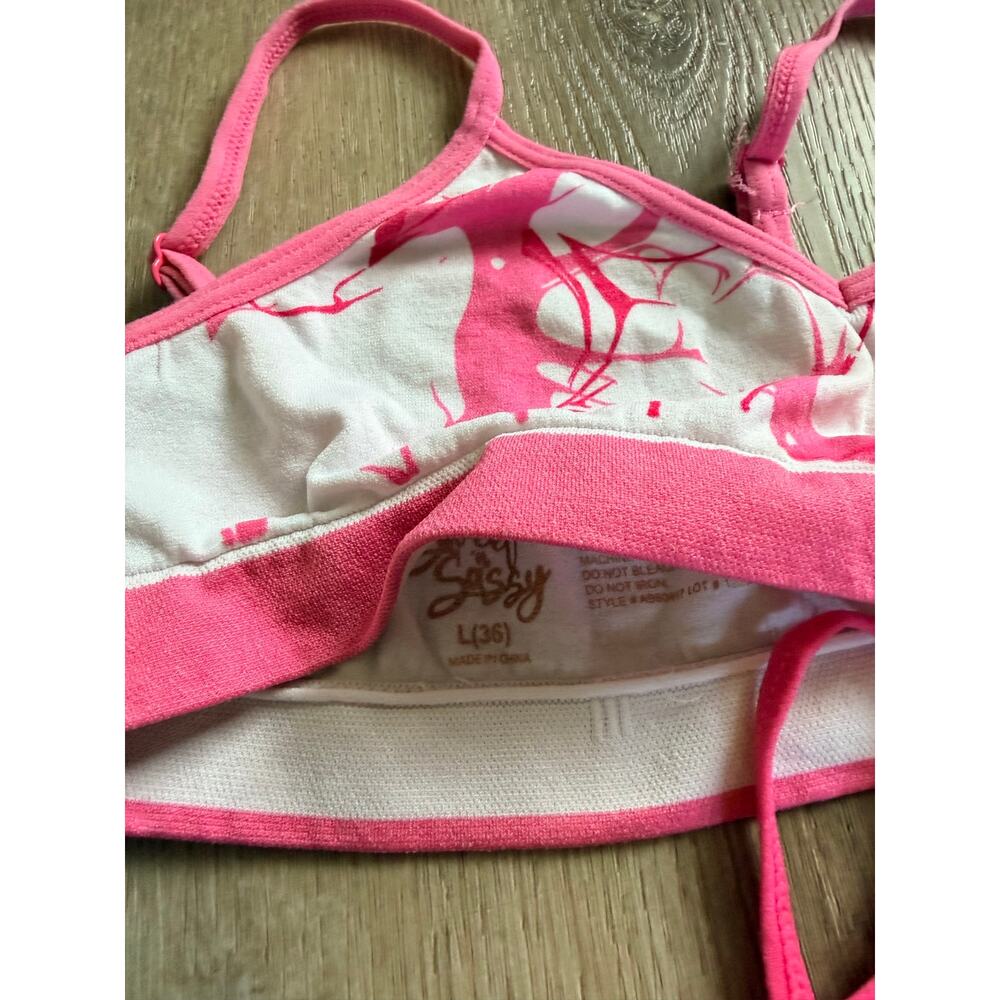 Sweet & Sassy Girls Large Training Bralette 8-Pack Set - Picture 6 of 9